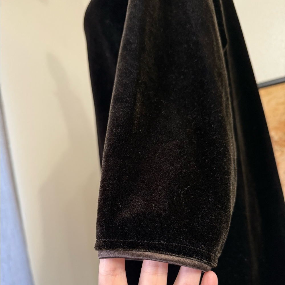 Women’s velour midi dress size xl - Picture 3 of 6